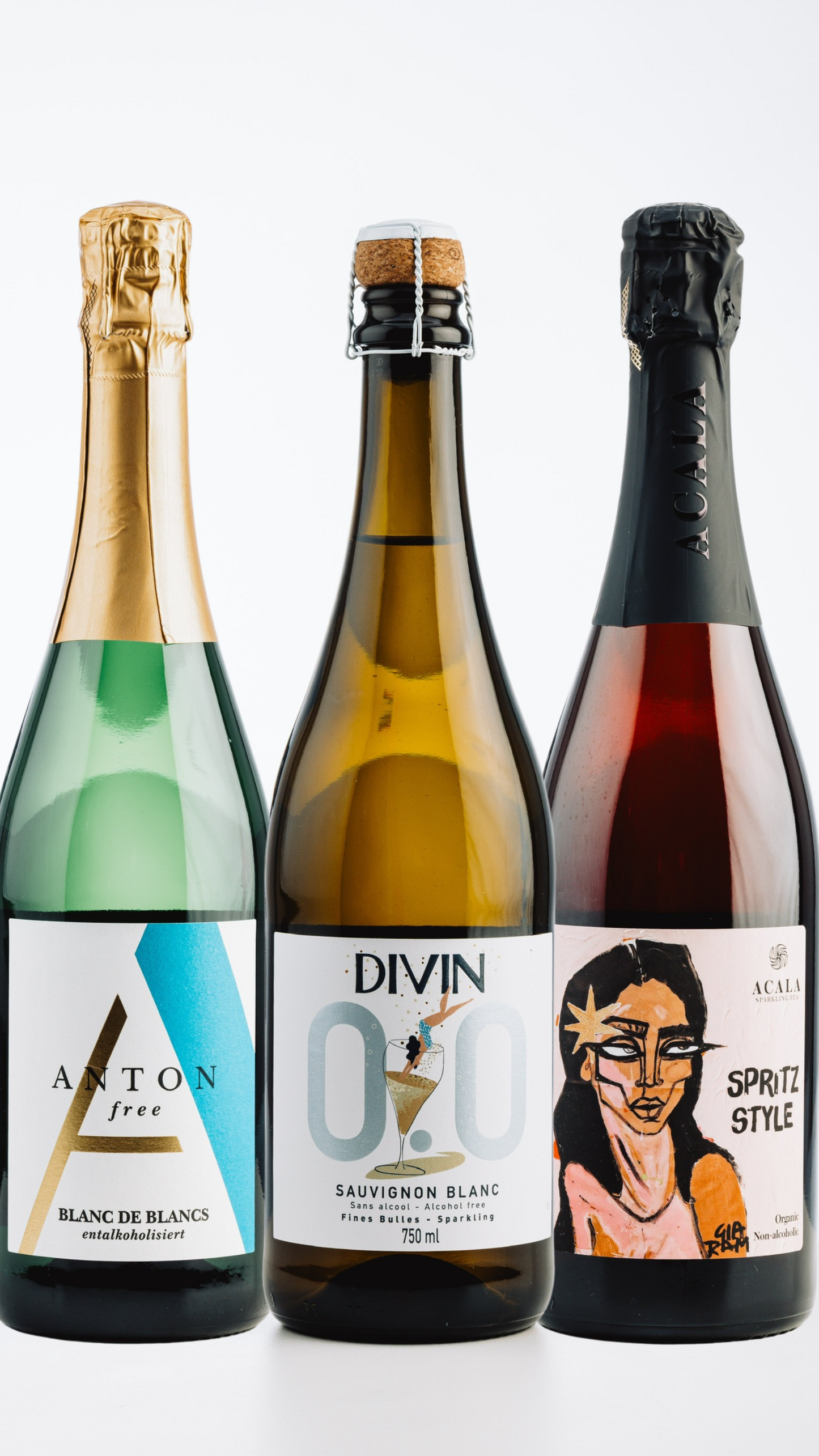 Edition Prickelnd – Drei alkoholfreie Schaumweine zum Entdecken