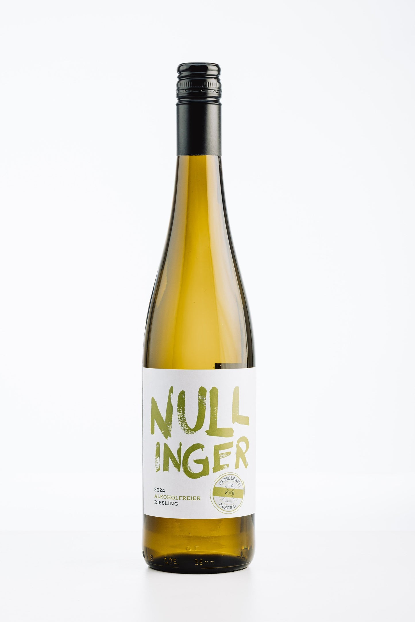 Nullinger Riesling alkoholfrei – feine Frucht, lebendige Säure und klarer, erfrischender Charakter.