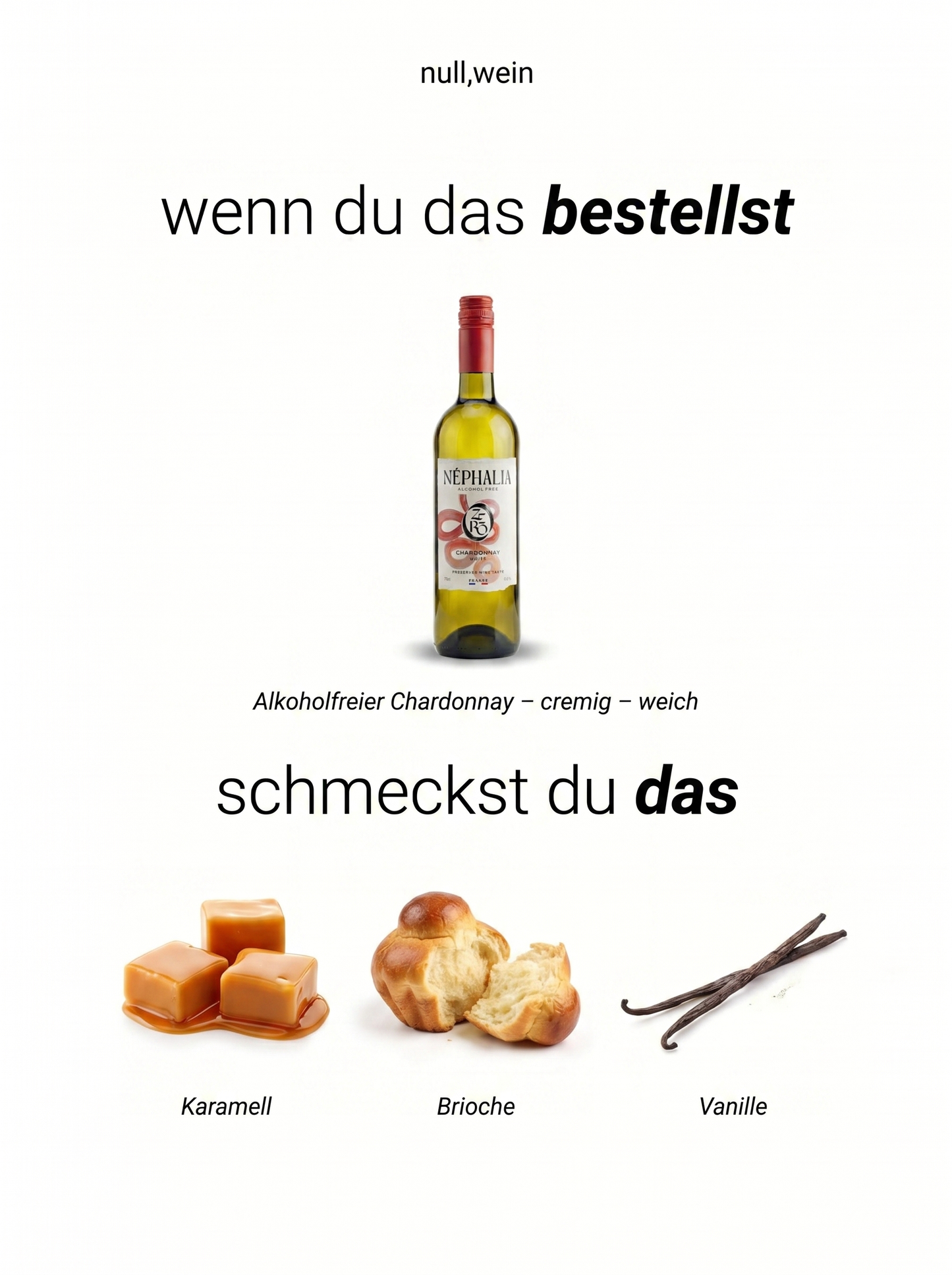 Néphalia – Chardonnay, alkoholfreier Weißwein
