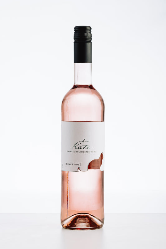 Rosé ‚ohne Kater‘ – alkoholfreier fruchtiger Roséwein voller Beerennoten.