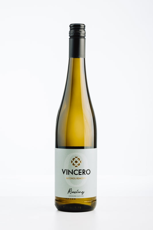 VINCERO Riesling alkoholfrei – alkoholfreier Weißwein mit Apfel- und Zitrusnote