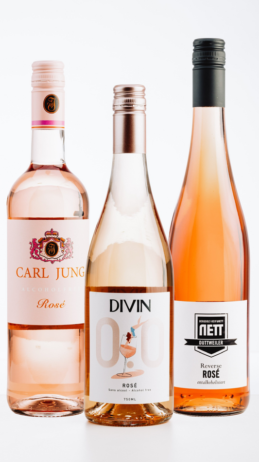 Edition Rosé – Drei alkoholfreie Roséweine zum Entdecken