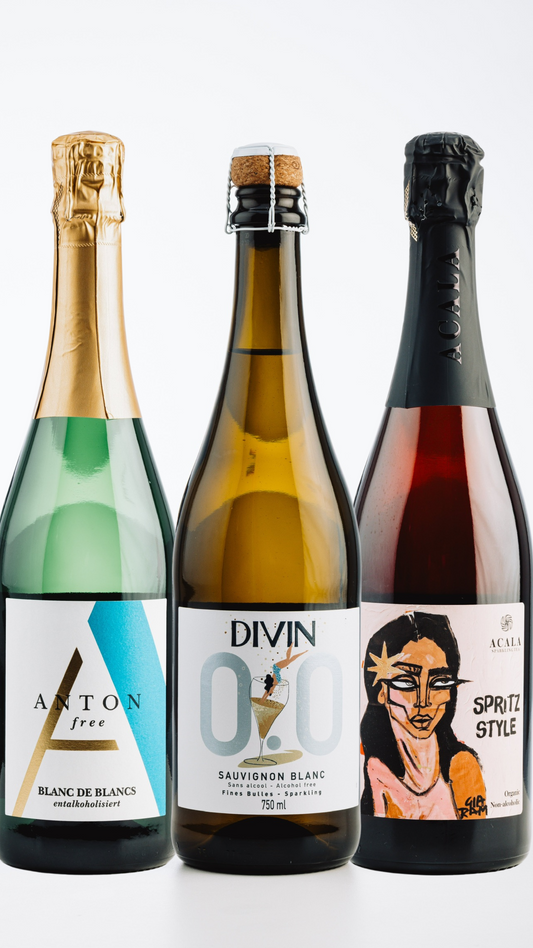 Edition Prickelnd – Drei alkoholfreie Schaumweine zum Entdecken
