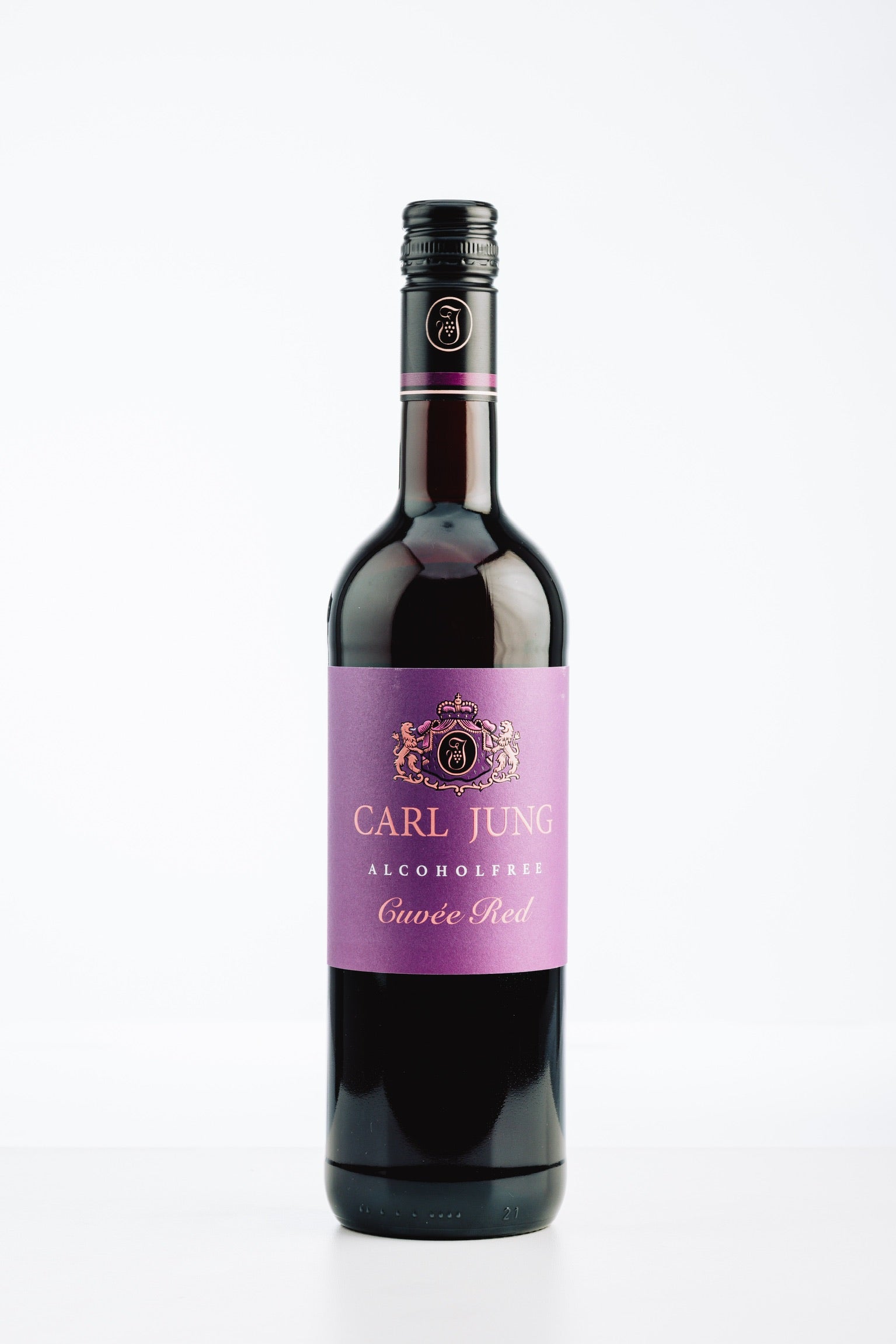Carl Jung Cuvée Rot alkoholfrei – alkoholfreier Rotwein aus Deutschland mit Beerennoten