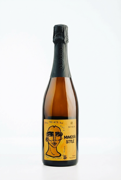 Acala Sparkling Tea Mimosa alkoholfrei – fermentierter Tee mit feiner Perlage und frischer Zitrusnote