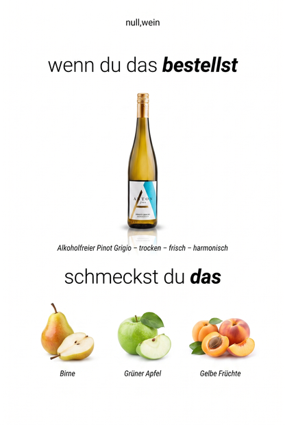 Anton Pinot Grigio, alkoholfreier Wein von Anton